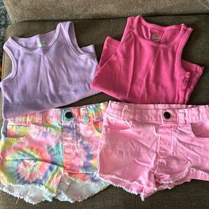 Kids short and tank top